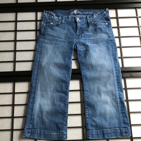 🎈7 for All Mankind. Denim Crop Dojo - Picture 3 of 8